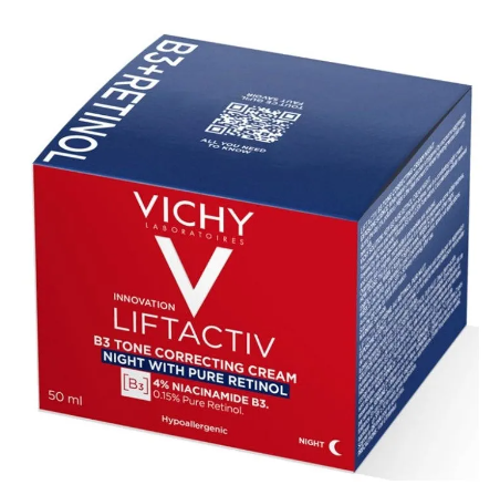 LIFTACTIV B3 Crema Notte Anti Macchie con Retinolo Puro 50ml